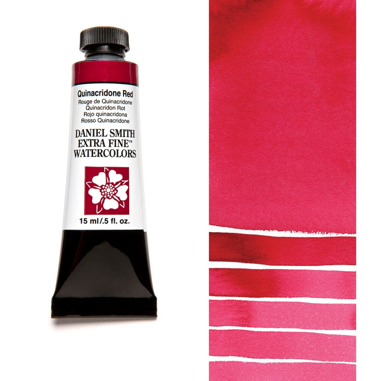 Daniel Smith Extra Fine Watercolors - Quinacridone Red, 5 ml Tube